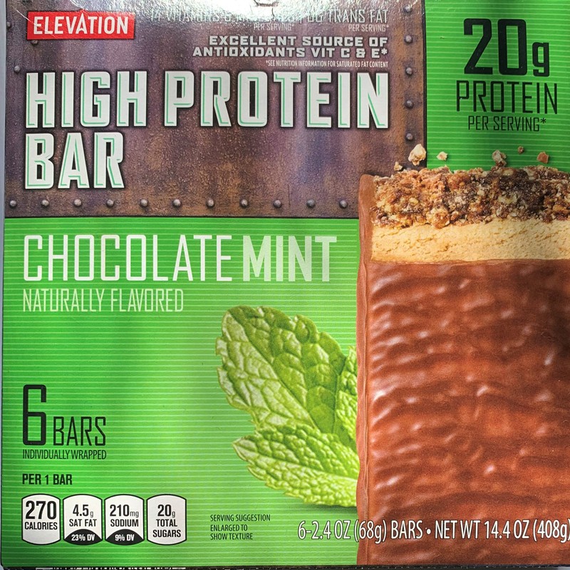 Millville Elevation Mint Chocolate and Chocolate Peanut Butter High Protein