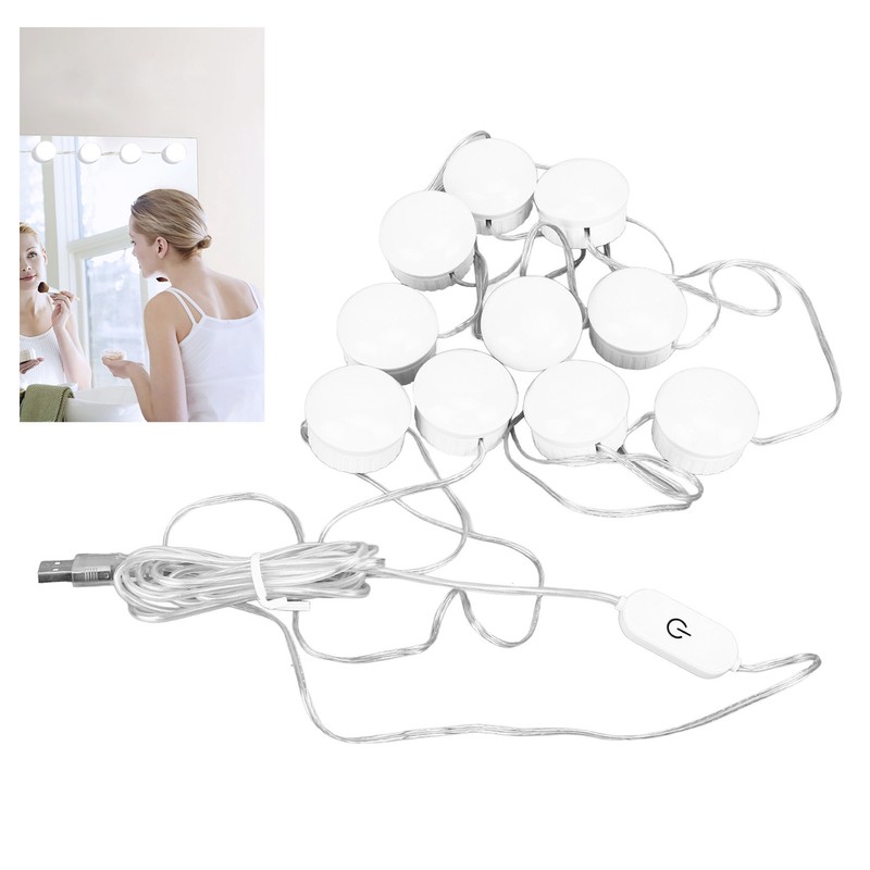 LED Mirror Light 5 Level Brightness Adjustment Touch Switch 10