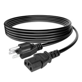 Universal Treadmills AC Power Cord Compatible with Horizon Fitness Treadmills Ellipticals, 3 Prong Power Cable Replacement