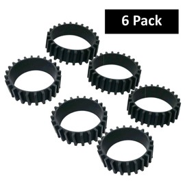 Gadjit Beverage Bands Car Cup Holder Adapter - Stop On-The-Go Drinks from Wobbling in Your Cup Holder (6 Pack) | Keeps 8-28 oz Coffee Cups, 12-16 oz Soda Cans, 20 oz Water Bottles, Mugs from Tipping