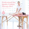 CHRUN Massage Table Portable Wide Massage Bed 84 Inches Spa