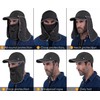 GADIEMKENSD Foldable Fishing Sun Hat with Neck Flap Face Cover
