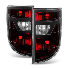 ACANII - For 2006-2008 Honda Ridgeline Dark Red Tail Lights Lights Brake Lamps Left+Right