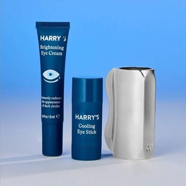 Eye Refresh Bundle - Brightening Hydrating Depuffing with The Cooling Eye Kit and Brightening Eye Cream.