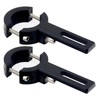 2 Pieces Motorcycle Headlight Mounts Adjustable Motorcycle Headlight Bracket Universal