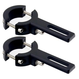 2 Pieces Motorcycle Headlight Mounts Adjustable Motorcycle Headlight Bracket Universal Headlight Bracket (20mm-38mm)