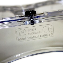 Lucent Path 2 Packs - Chemical Splash Lab Clear Safety Goggles Anti Fog Anti Scratch ANSI CE Certified Fit Over Most Eye Glasses