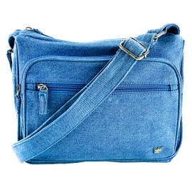 Purse King Magnum Blue Jean Concealed Carry Handbag