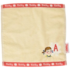 Tees Factory PE-5538102A Initial Towel A H 9.6 x W 10.0 inches (24.5 x 25.5 cm)