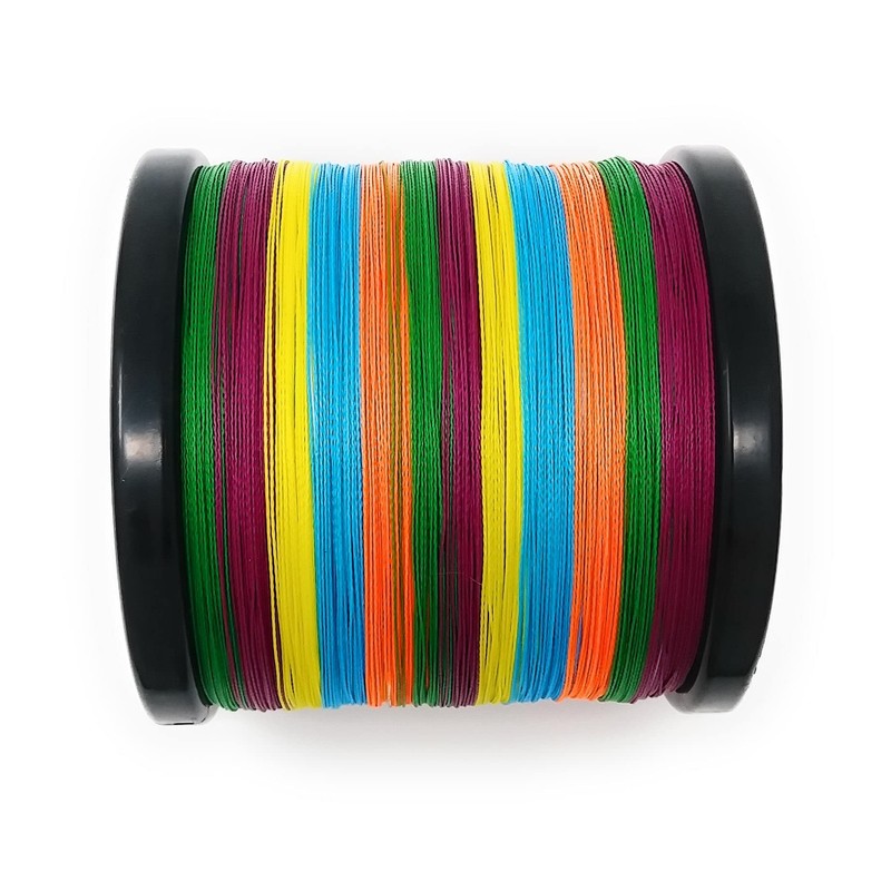 Reaction Tackle Braided Fishing Line Multi-Color 15LB 1000yd