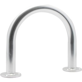 Extreme Max 3006.6909 Universal Aluminum Hand Rail for Pool, Hot Tub, Dock & Deck - 12" H x 13" W