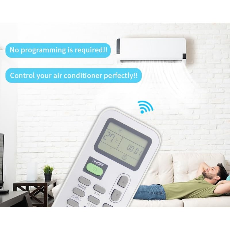 DG11J1-72 Replacement AC Remote Control for Hisense DG11J1-01 DG11J1-04 DG11J1-72