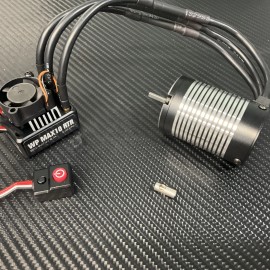 Universal WP Max10 3652 4000KV RC Brushless ESC Motor Combo For Traxxas 1/10 Slash Rustler
