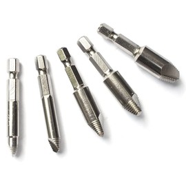 12pc Easy Out Damaged Screw Stud Bolt Remover Puller Extractor Nut Splitter Set