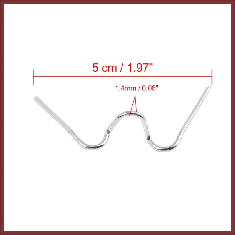 HEROFFIX Universal Replacement Motorcycle Fastener Spring Clip for Round Headlight