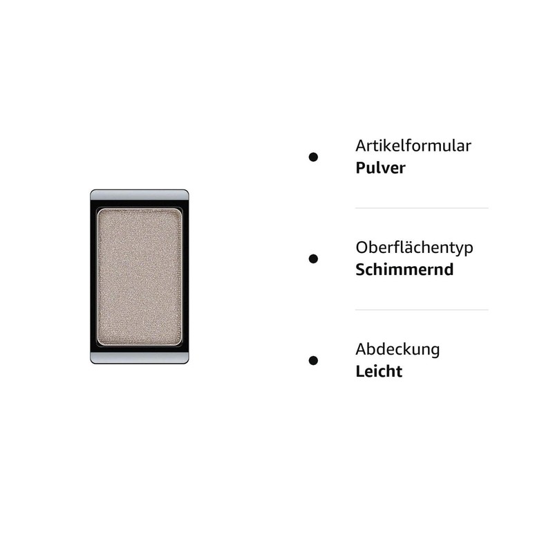 ARTDECO Eyeshadow - Colour-Intensive Long-Lasting Eye Shadow Brown / Pearl