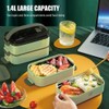 1.4L Detachable Lunch Box 304 Stainless Steel Double Layer 3