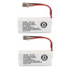 New Genuine OEM Uniden BT-1021 BBTG0798001 Cordless Handset Rechargeable Battery (2-Pack)