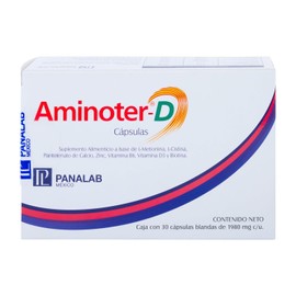 PANALAB Aminoter D - 30 Cápsulas