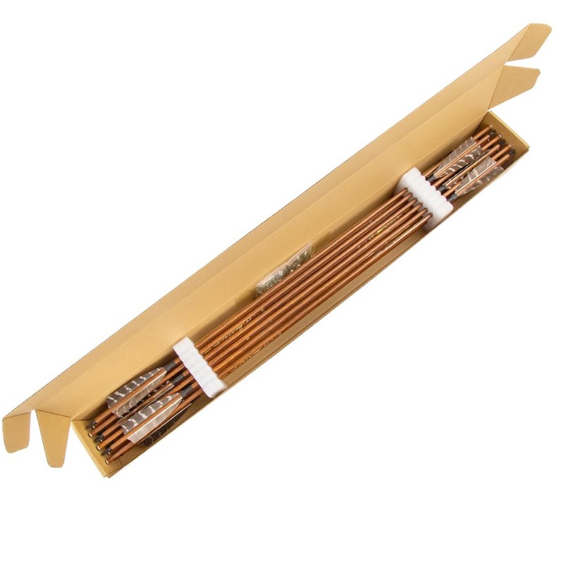 Archery Traditional Arrows 300 400 500 600 Spine Turkey Feather