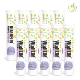 Vitaheim foamed vitamin calcium magnesium vitamin d 15 tablets / 비타하임 발포 비타민 칼슘 마그네슘 비타민D 15정 10통