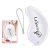 La SACHI Heel, Exfoliating from Nano-Technology, Glass, Feet, Back, Exfoliating