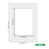 Picture Mounts, 10pcs White Photo Mounts for Frames A4 Mount
