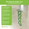 Greenlee L77 Mini Magnetic Bubble Level with Conduit Bending Offset