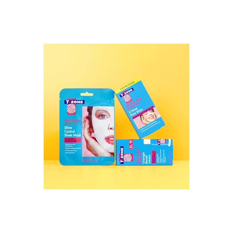 T-Zone Salicylic Acid & Tea Tree Overnight Blemish Solution (30ml)