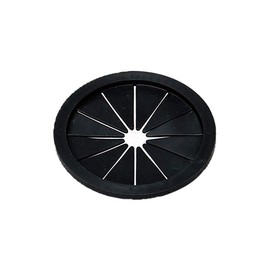 Belca (ベルカ) Japanese Made Drain Cover Sink Flange Rubber 80 Type for 8cm Diameter 7.96×Height 0.6cm Black One-Room Compact Kitchen Mini Kitchen Dishwasher OK SP-213T