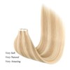 ABH AmazingBeauty Hair Highlights Tape in Hair Extensions Real Remy