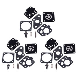 Gubeter 3X Carburetor Repair Conversion Kit for Kawasaki Tg20 Tg24 Tg25 Tg33 Td24 Td25 Td33 Trimmer Engine Part,/