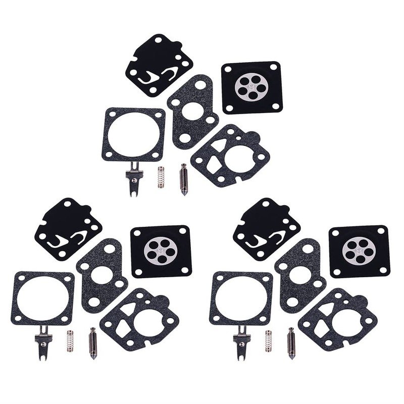 Gubeter 3X Carburetor Repair Conversion Kit for Kawasaki Tg20 Tg24
