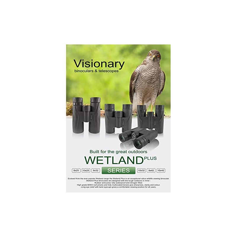 Visionary Wetland Plus 8×25 Binoculars