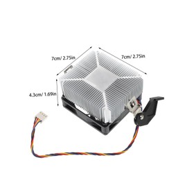 jojofuny Computer Fan Quiet Cooling for CPU Desktop Platform Efficient Heat Dissipation for Router and Receiver Enhanced Performance