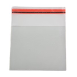 Protective Cases for Double CD Jewel Case and 4-Way CD Box 169 x 138 mm + 64 mm Flap 40 µm Film Highly Transparent Pack of 200