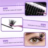 Lash Extension Kit DIY Eyelash Extension Wispy Individual Lashes Volume