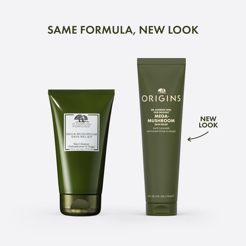 Origins Mega-Mushroom Face Cleanser | Great for Sensitive Skin |
