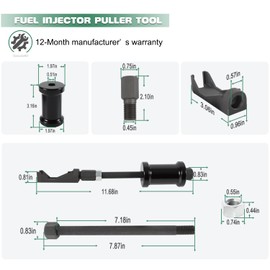 7121 Fuel Injector Puller Tool - Nozzle Puller/Remover - for Case, Caterpillar, GM, John Deere, Waukesha and White Diesel Engines