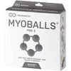 MyoBalls Unisex - Adult Pro 5 Exercise Ball, Black, 5