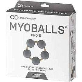 MyoBalls Unisex - Adult Pro 5 Exercise Ball, Black, 5