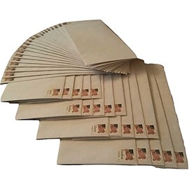 60 Forever Stamped Envelopes #10 Self Seal Security Envelopes (4-1/8 x 9-1/2 inch) (Postage Stamp Design Varies)