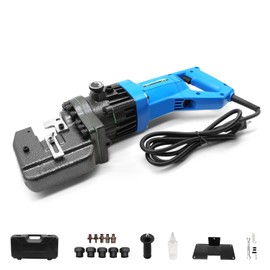 Jecoupoon 1200 W Electric Hydraulic Hole Punch Hydraulic Hole Punching Tool Metal punch Compatible with Steel Copper Aluminum Iron Alloy (Base Version)