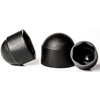 M12 (19mm Wrench) Black Plastic Nut and Bolt Protective Dome