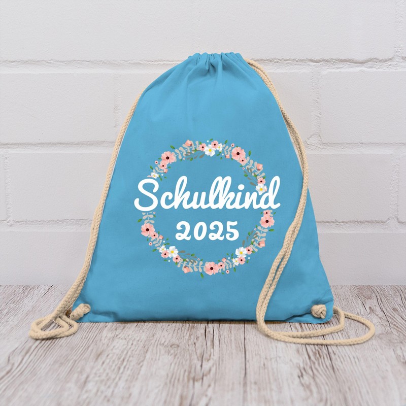 Shirtracer Drawstring Bag for First Day at School - School