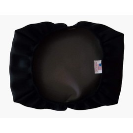 Car Console Covers Plus Made in USA Designed for Nissan Titan 2016-2024 Bench Seat 40/20/40 Fold Down Console Image Shown Neoprene Auto Armrest Center Console Cover Black