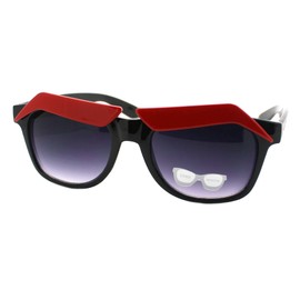 Black New Eyebrow Sunglasses Cartoon Funny Novelty Gag Gift