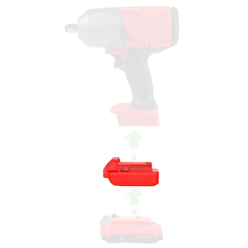 1x Adapter Upgrade for Milwaukee M18 Cordless Tools - Compatible