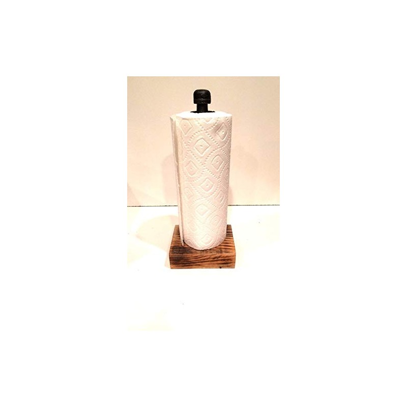Barnwood Industrial Rustic Urban Pipe Paper Towel Holder