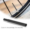 Bicycle Presta Valve Extender, 2 Pieces, 60 mm Bicycle Presta